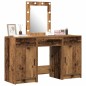 Set da Toeletta 3 Pezzi con LED in Legno Riciclato