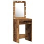 Set da Toeletta 3 Pezzi con LED in Legno Riciclato
