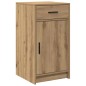 Set da Toeletta 3 Pezzi con LED in Legno Ingegnerizzato Rovere di vidaXL Set da Toeletta 3 Pezzi con LED in Legno Ingegnerizzato Rovere di vidaXL