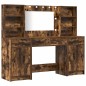 Set da Toeletta a 3 Pezzi vidaXL in Legno Ingegnerizzato Fumé Set da Toeletta a 3 Pezzi vidaXL in Legno Ingegnerizzato Fumé