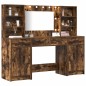 Set da Toeletta a 3 Pezzi vidaXL in Legno Ingegnerizzato Fumé Set da Toeletta a 3 Pezzi vidaXL in Legno Ingegnerizzato Fumé