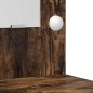 Set da Toeletta a 3 Pezzi vidaXL in Legno Ingegnerizzato Fumé Set da Toeletta a 3 Pezzi vidaXL in Legno Ingegnerizzato Fumé