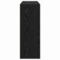 vidaXL Buffet 2 pezzi in rovere nero 60 x 31 x 84 cm in legno ingegnerizzato