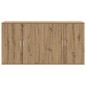 vidaXL Credenze 2 pz Rovere Artigianale 79x38x80 cm Legno Ingegnerizzato vidaXL Credenze 2 pz Rovere Artigianale 79x38x80 cm Legno Ingegnerizzato