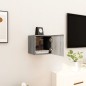 Armadietti TV Montati a Parete Grigio Sonoma 30,5x30x30 cm Armadietti TV Montati a Parete Grigio Sonoma 30,5x30x30 cm