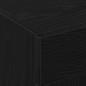 vidaXL Armadi a Muro 2 Pezzi in Rovere Nero 69,5 x 34 x 90 cm in Legno Ingegnerizzato vidaXL Armadi a Muro 2 Pezzi in Rovere Nero 69,5 x 34 x 90 cm in Legno Ingegnerizzato