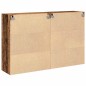 vidaXL Armadi a muro , 2 pezzi, legno vecchio, 69,5 x 34 x 90 cm, legno ingegnerizzato.