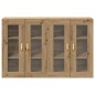 vidaXL Armadietti da muro , 2 pezzi in rovere artigianale, 69,5 x 34 x 90 cm, legno ingegnerizzato.
