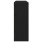 vidaXL Armadietti a muro 2 pezzi in rovere nero 69,5 x 34 x 90 cm, legno ingegnerizzato.