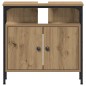 vidaXL Set di mobili da bagno a 2 pezzi in legno ingegnerizzato rovere artisan