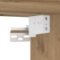 vidaXL Set di mobili da bagno a 2 pezzi in legno ingegnerizzato rovere artisan