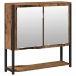 vidaXL Set di mobili da bagno 2 pezzi in legno vecchio e legno ingegnerizzato vidaXL Set di mobili da bagno 2 pezzi in legno vecchio e legno ingegnerizzato