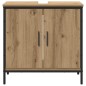 vidaXL Set di mobili per bagno 2 pezzi in legno ingegnerizzato rovere artisan vidaXL Set di mobili per bagno 2 pezzi in legno ingegnerizzato rovere artisan