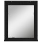 vidaXL Set di mobili da bagno a 2 pezzi in legno ingegnerizzato nero e rovere