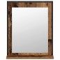 vidaXL Set di mobili da bagno 2 pezzi in legno vecchio e legno ingegnerizzato