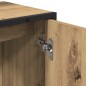 vidaXL Set di mobili da bagno 2 pezzi in legno ingegnerizzato rovere artisan