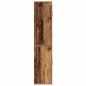 vidaXL Highboard Legno Vecchio 80x33x150 cm Legno Ingegnerizzato