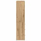 vidaXL Mobile Alto in Rovere Artigianale 80x33x150 cm Legno Ingegnerizzato