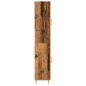 vidaXL Highboard Legno Vecchio 69.5x34x180 cm Legno Ingegnerizzato