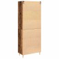 vidaXL Highboard Legno Vecchio 69.5x34x180 cm Legno Ingegnerizzato