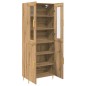 vidaXL Highboard in Rovere Artigianale 69.5x34x180 cm Legno ingegnerizzato