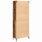 vidaXL Sideboard con Armadietto a Muro in Legno Invecchiato