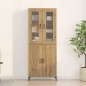 vidaXL Sideboard con Mobile a Muro in Rovere Artigianale