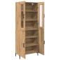 vidaXL Sideboard con Mobile a Muro in Rovere Artigianale