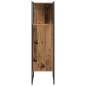 vidaXL Set di Mobile Bagno 3 Pezzi in Legno Invecchiato