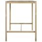 Tavolo da Bar 110x100x110 cm in Legno di Pino Impregnato Tavolo da Bar 110x100x110 cm in Legno di Pino Impregnato