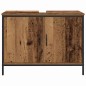 vidaXL Set di mobili da bagno 3 pezzi in legno vecchio e legno ingegnerizzato