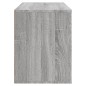 Scarpiera Grigio Sonoma 80x35x45 cm in Legno Multistrato Scarpiera Grigio Sonoma 80x35x45 cm in Legno Multistrato