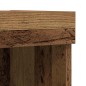 Mensola Galleggiante vidaXL 2 pz Legno Antico 40x28.5x40 cm Legno Ingegnerizzato Mensola Galleggiante vidaXL 2 pz Legno Antico 40x28.5x40 cm Legno Ingegnerizzato