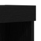 vidaXL Scaffale Flottante 2 pcs Rovere Nero 40x28,5x40 cm Legno Ingegnerizzato vidaXL Scaffale Flottante 2 pcs Rovere Nero 40x28,5x40 cm Legno Ingegnerizzato