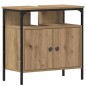 vidaXL Set di mobili da bagno 3 pezzi Rovere artigianale Legno ingegnerizzato