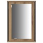 vidaXL Set di mobili da bagno in rovere a 3 pezzi
