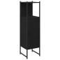 vidaXL Set di mobili per bagno 4 pezzi rovere nero - Legno ingegnerizzato vidaXL Set di mobili per bagno 4 pezzi rovere nero - Legno ingegnerizzato