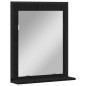 vidaXL Set di mobili per bagno 4 pezzi rovere nero - Legno ingegnerizzato vidaXL Set di mobili per bagno 4 pezzi rovere nero - Legno ingegnerizzato