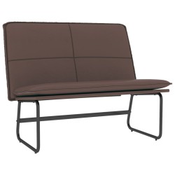Panca Marrone 100x75x76 cm in Similpelle