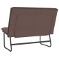 Panca Marrone 100x75x76 cm in Similpelle Panca Marrone 100x75x76 cm in Similpelle