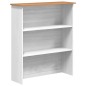 Vetrina vidaXL “ASKIM” Bianca 91x40x199.5 cm Legno Massello di Pino Vetrina vidaXL “ASKIM” Bianca 91x40x199.5 cm Legno Massello di Pino