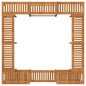 vidaXL Circonferenza per Vasca Idromassaggio Marrone 230 x 230 cm vidaXL Circonferenza per Vasca Idromassaggio Marrone 230 x 230 cm