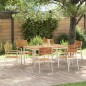 vidaXL Set da Pranzo da Giardino 7 pcs