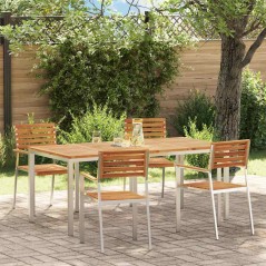 vidaXL Set da Pranzo da Giardino 5 pcs
