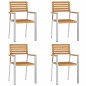 vidaXL Set da Pranzo da Giardino 5 pcs