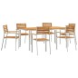 vidaXL Set da Pranzo da Giardino 7 pcs vidaXL Set da Pranzo da Giardino 7 pcs