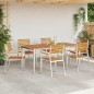 vidaXL Set da Pranzo da Giardino 7 pcs vidaXL Set da Pranzo da Giardino 7 pcs