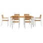 vidaXL Set da Pranzo da Giardino 7 pcs vidaXL Set da Pranzo da Giardino 7 pcs