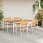 vidaXL Set pranzo giardino 5 pcs