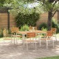 vidaXL Set Pranzo Giardino 7 pcs vidaXL Set Pranzo Giardino 7 pcs